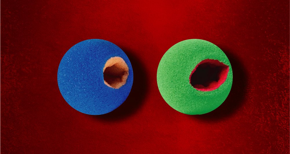 Color changing ball
